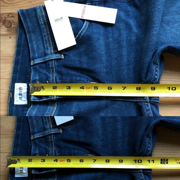 NEW HUDSON Collin Skinny Distressed Jeans Blue Size 27 Women’s - Picture 12 of 16